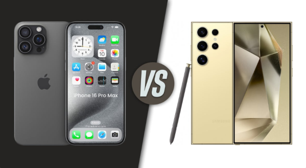 So sánh giữa iPhone 16 Pro Max và Gamsung Galaxy S24 Ultra